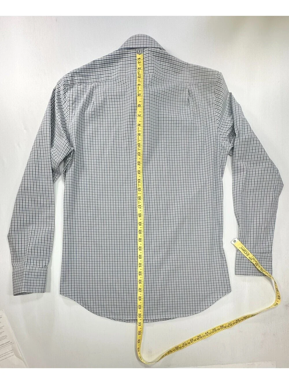 J Crew Thompson Flex Wrinkle Free Button Up Blue/Gray Mens M